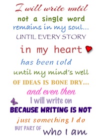 BLOG - I will write 2